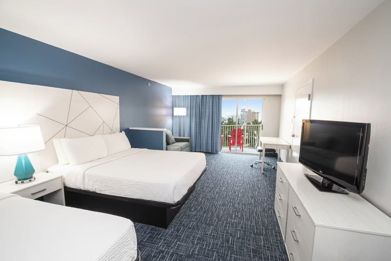 Commercial hotel room renovation in Ocean City Maryland